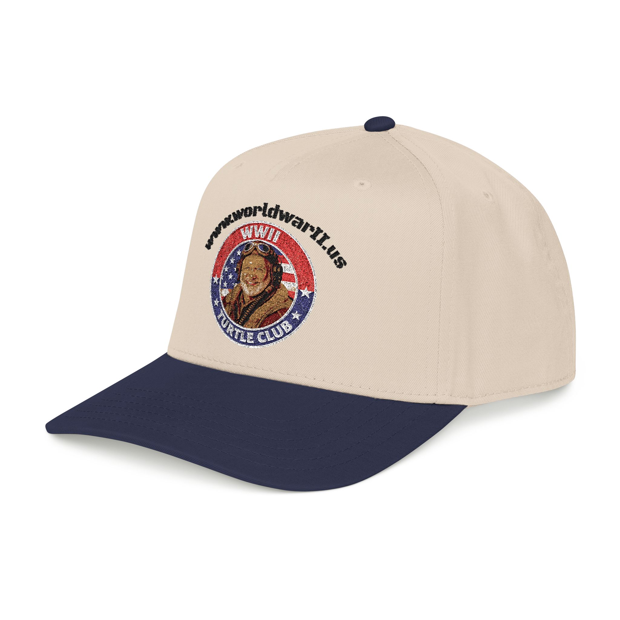 WWII Turtle Club — Heritage Logo Cap - Image 4
