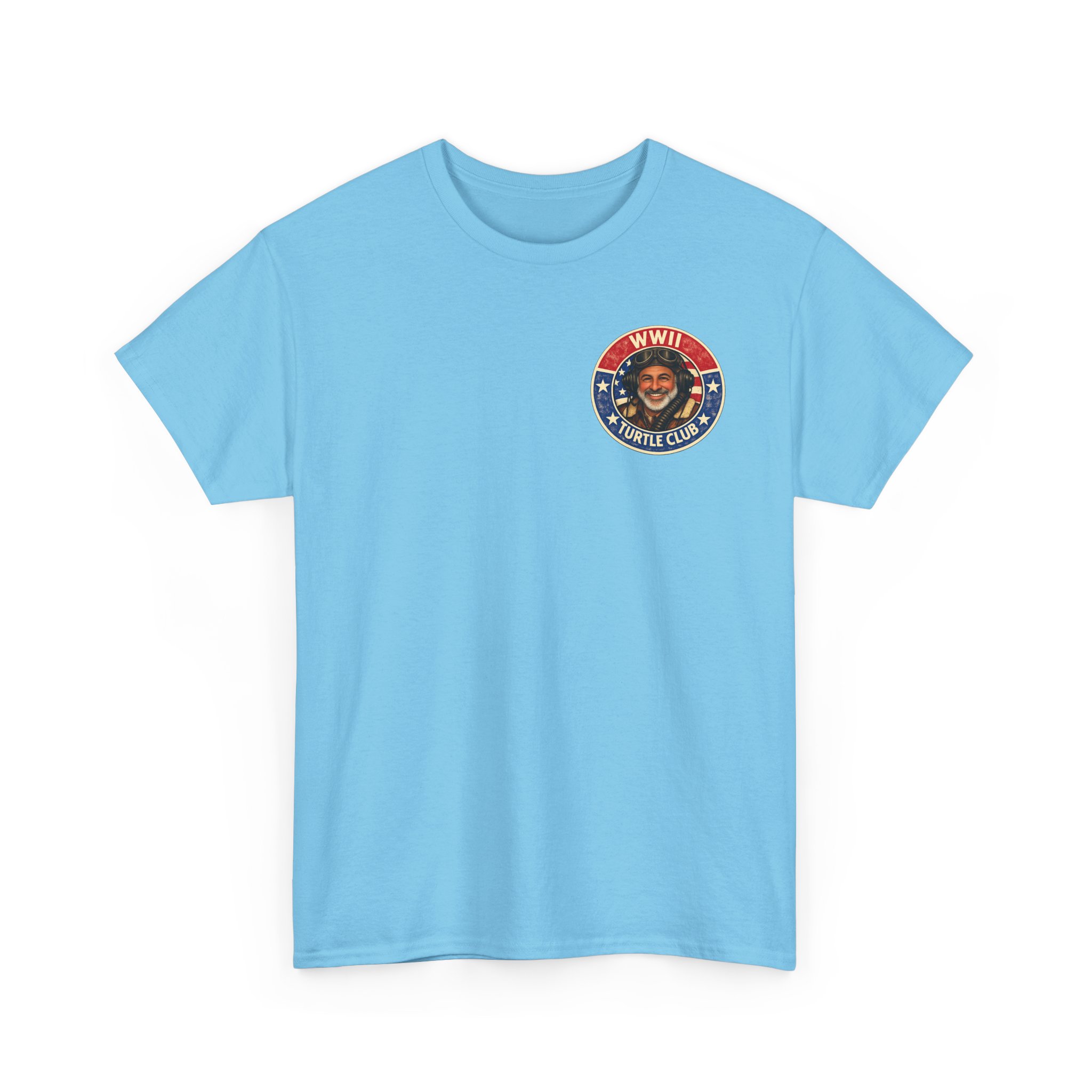 WWII Turtle Club — P-51 Mustang Heritage T-Shirt - Image 18