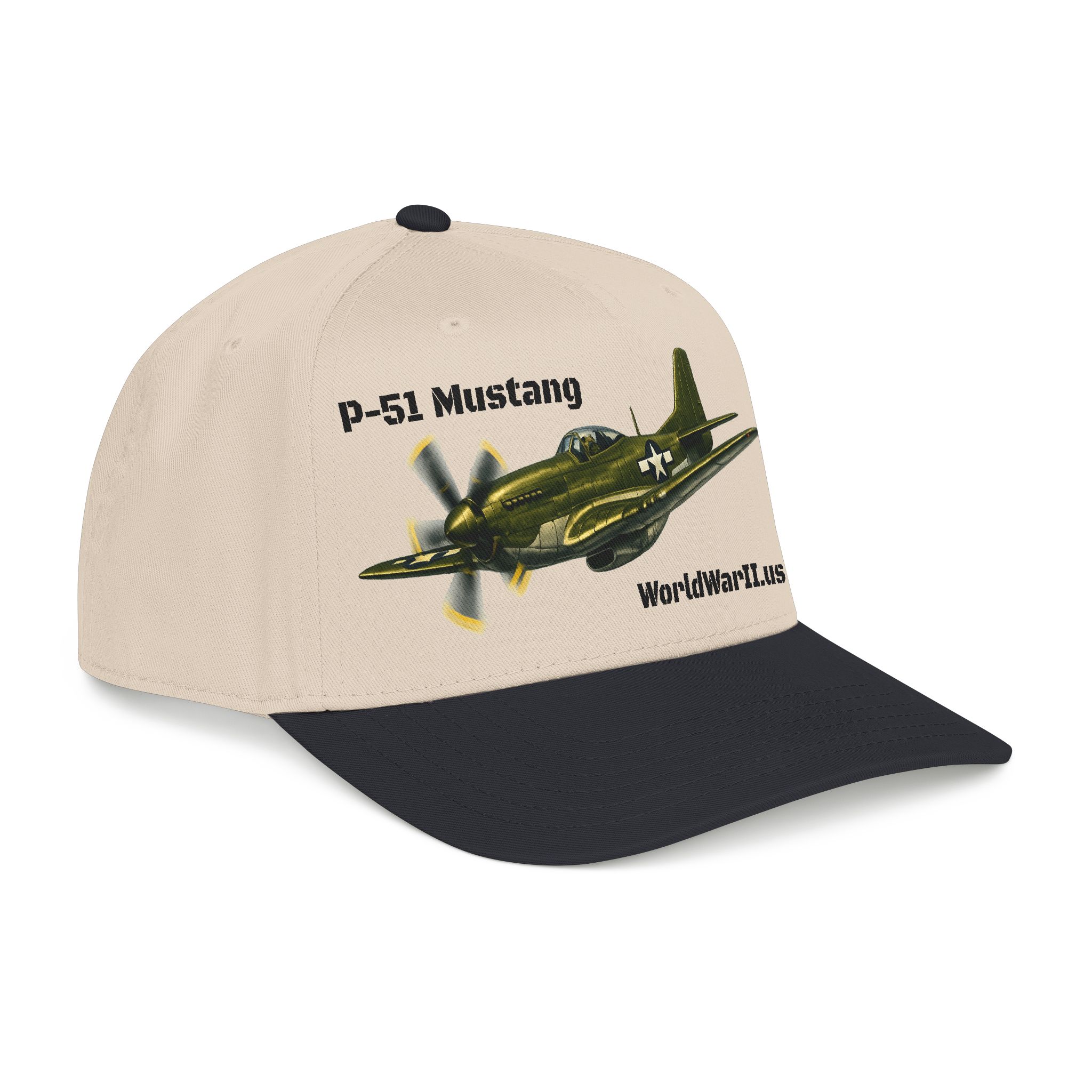 WWII Turtle Club — P-51 Mustang Heritage Cap - Image 14