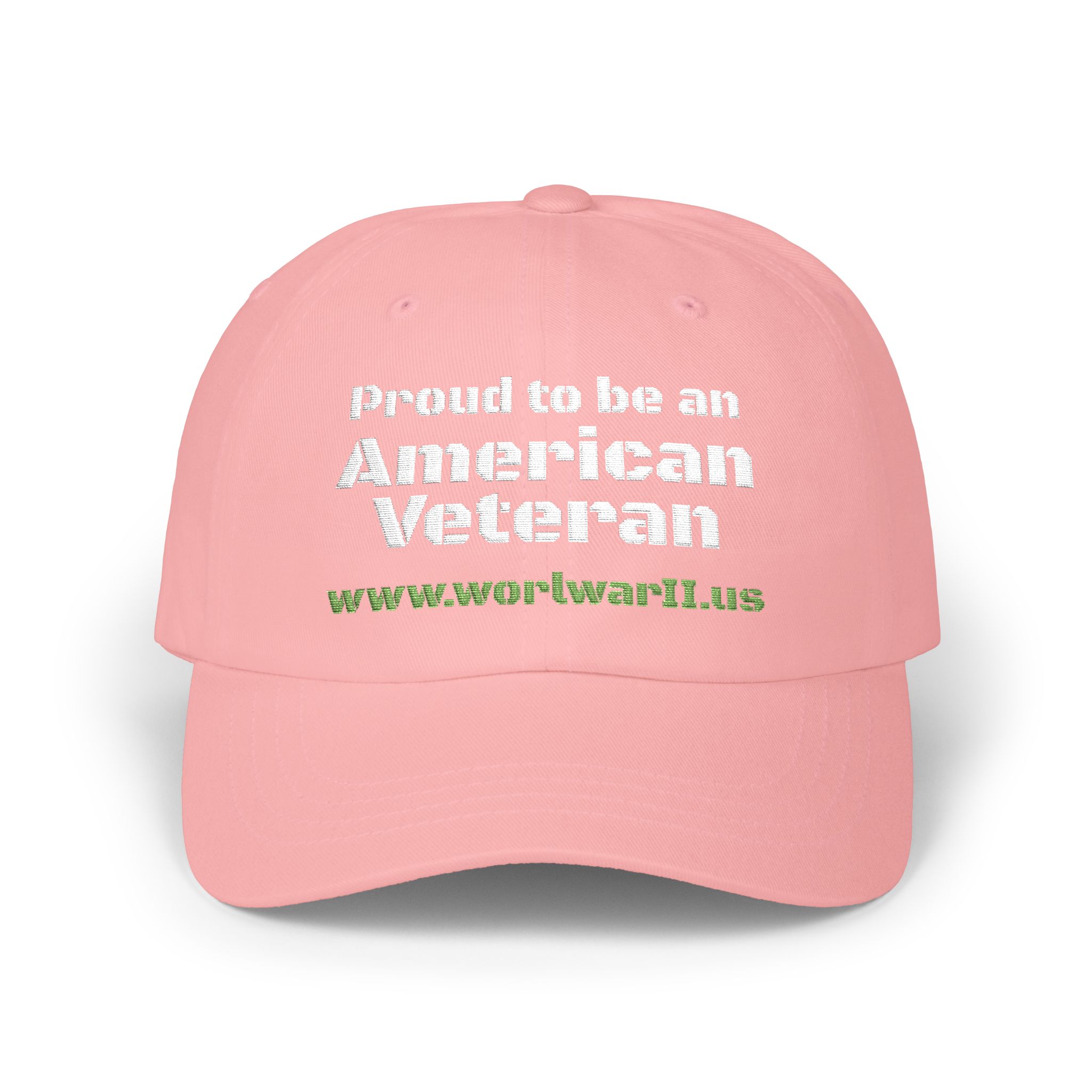 Proud to be an American Veteran Dad Cap — Military Veteran Hat - Image 26