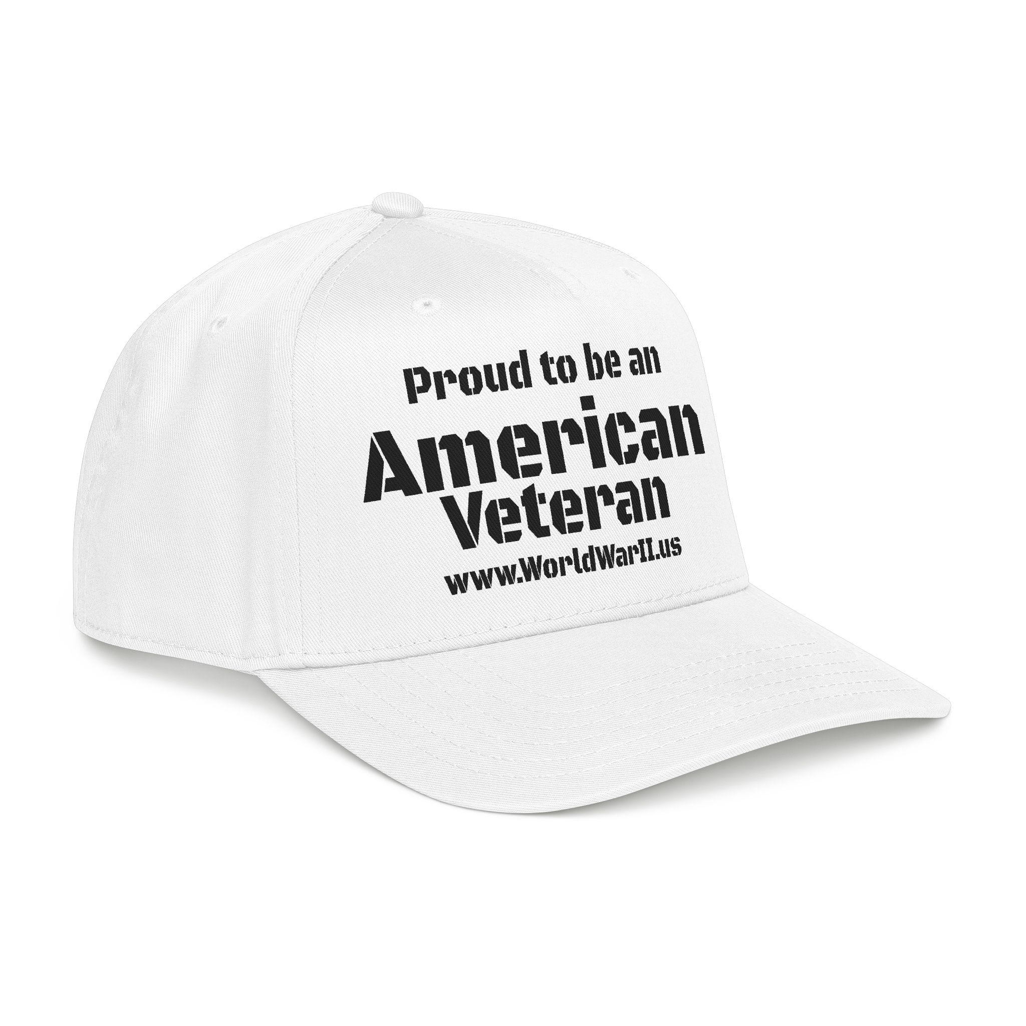 Proud to Be an American Veteran Baseball Cap - Image 6