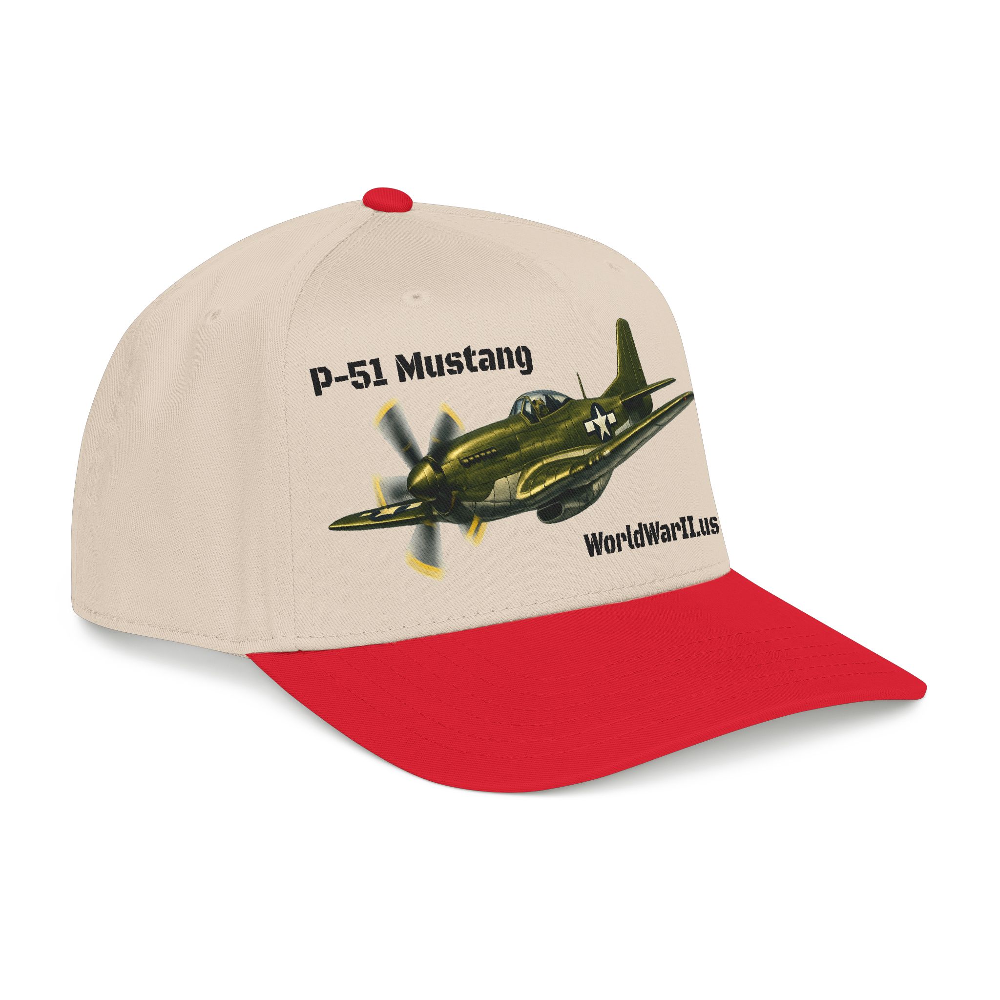WWII Turtle Club — P-51 Mustang Heritage Cap - Image 18