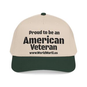 Proud to Be an American Veteran Baseball Cap