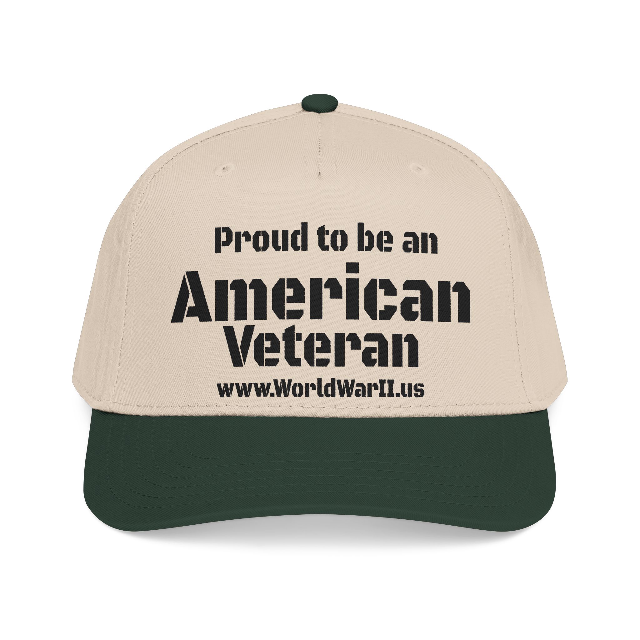 Proud to Be an American Veteran Baseball Cap