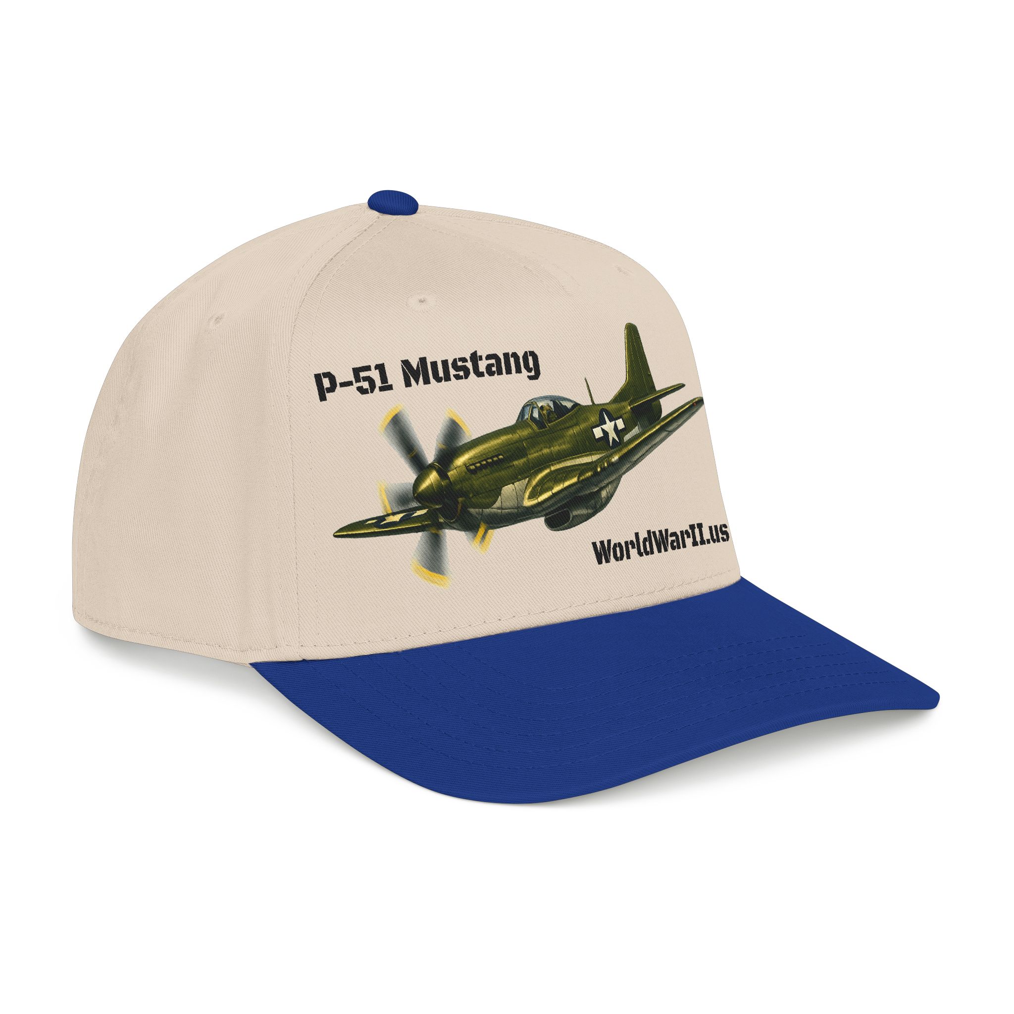 WWII Turtle Club — P-51 Mustang Heritage Cap - Image 10