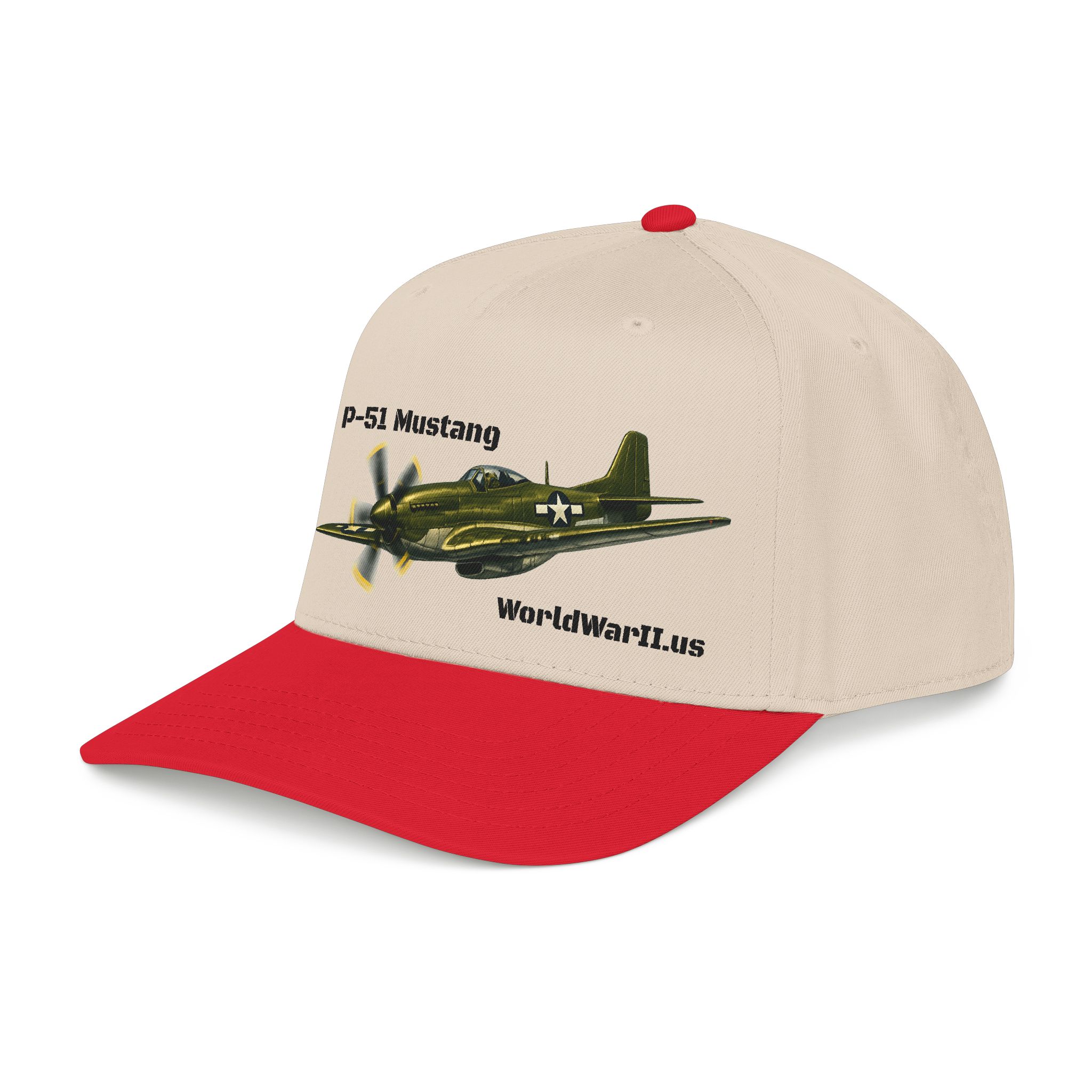 WWII Turtle Club — P-51 Mustang Heritage Cap - Image 20