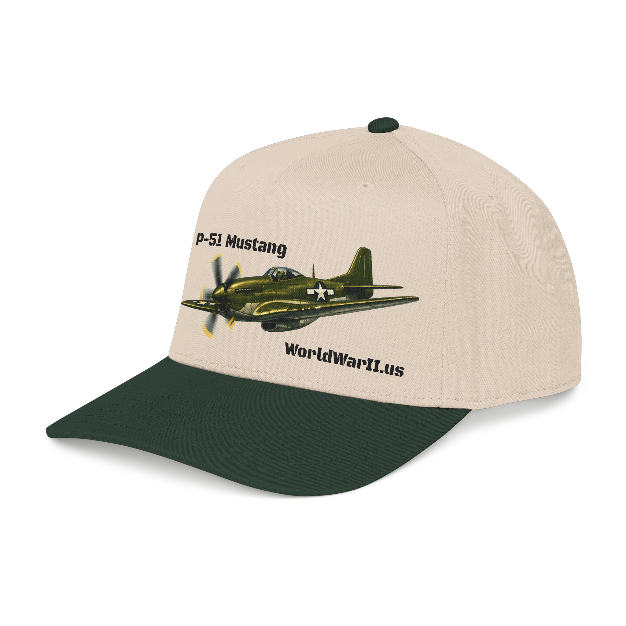 WWII Turtle Club — P-51 Mustang Heritage Cap - Image 8
