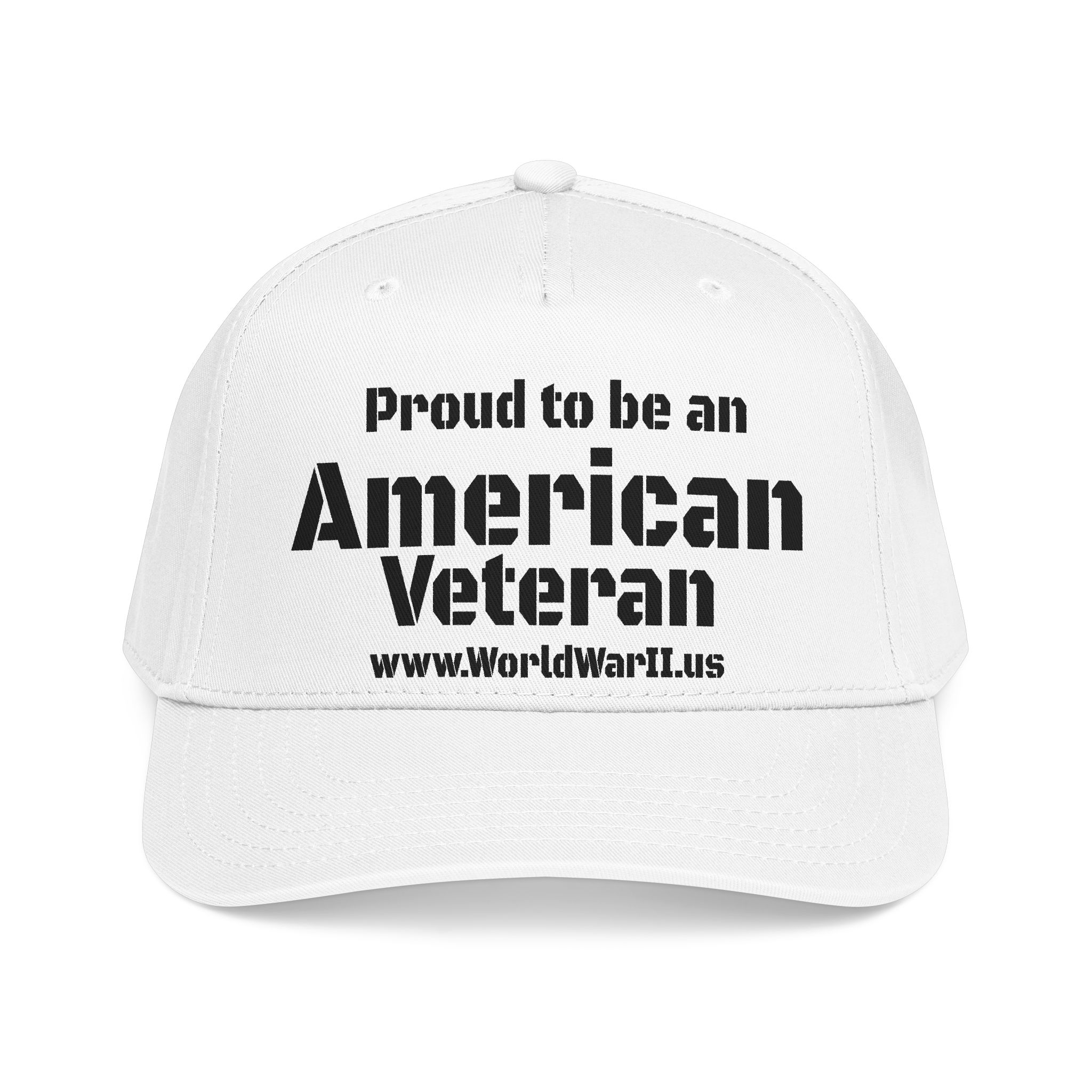 Proud to Be an American Veteran Baseball Cap - Image 5