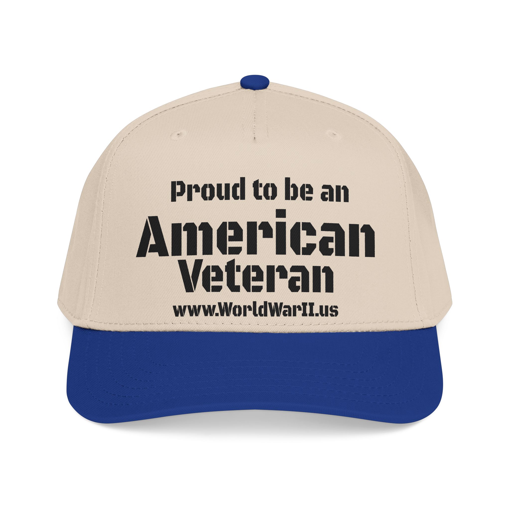 Proud to Be an American Veteran Baseball Cap - Image 3