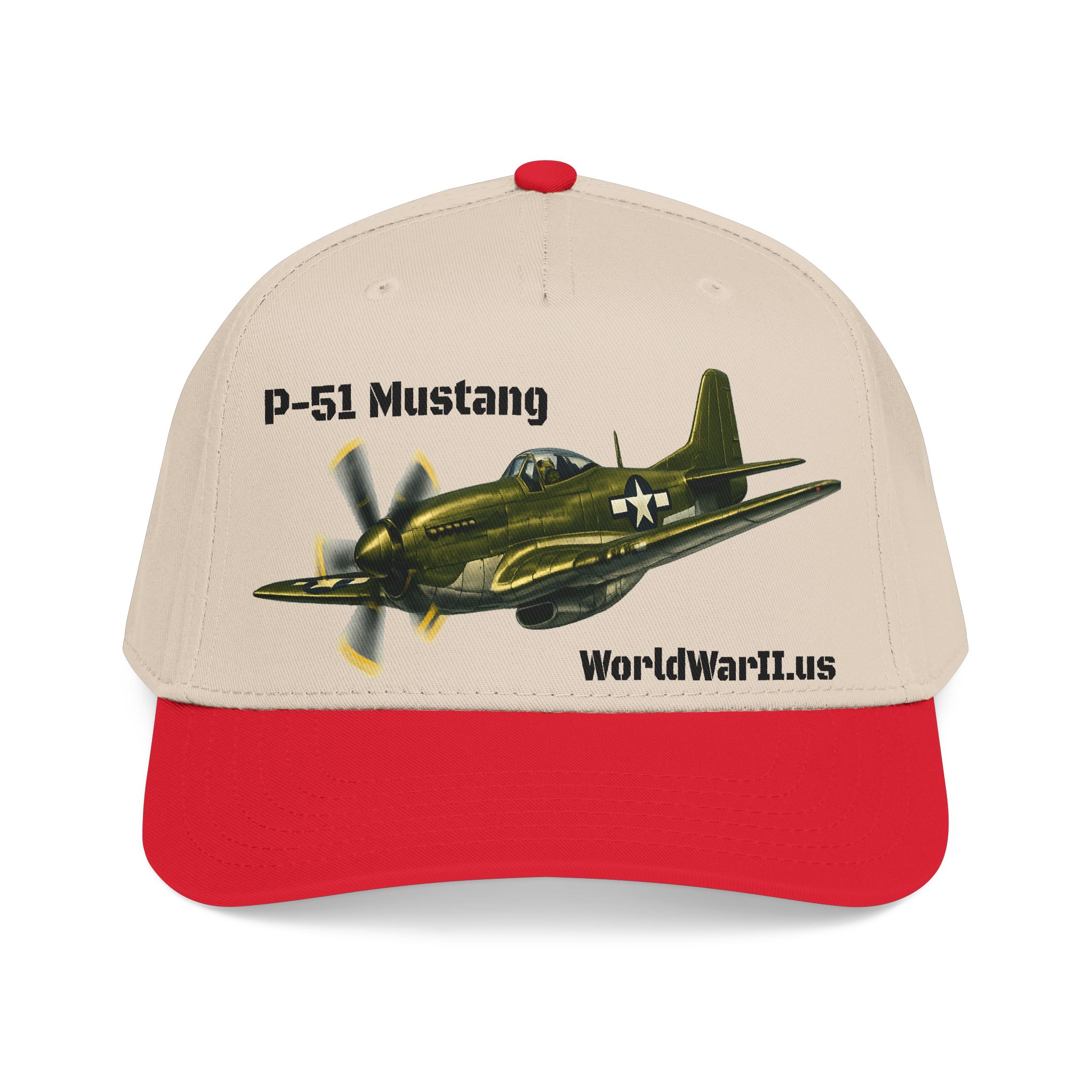 WWII Turtle Club — P-51 Mustang Heritage Cap - Image 17