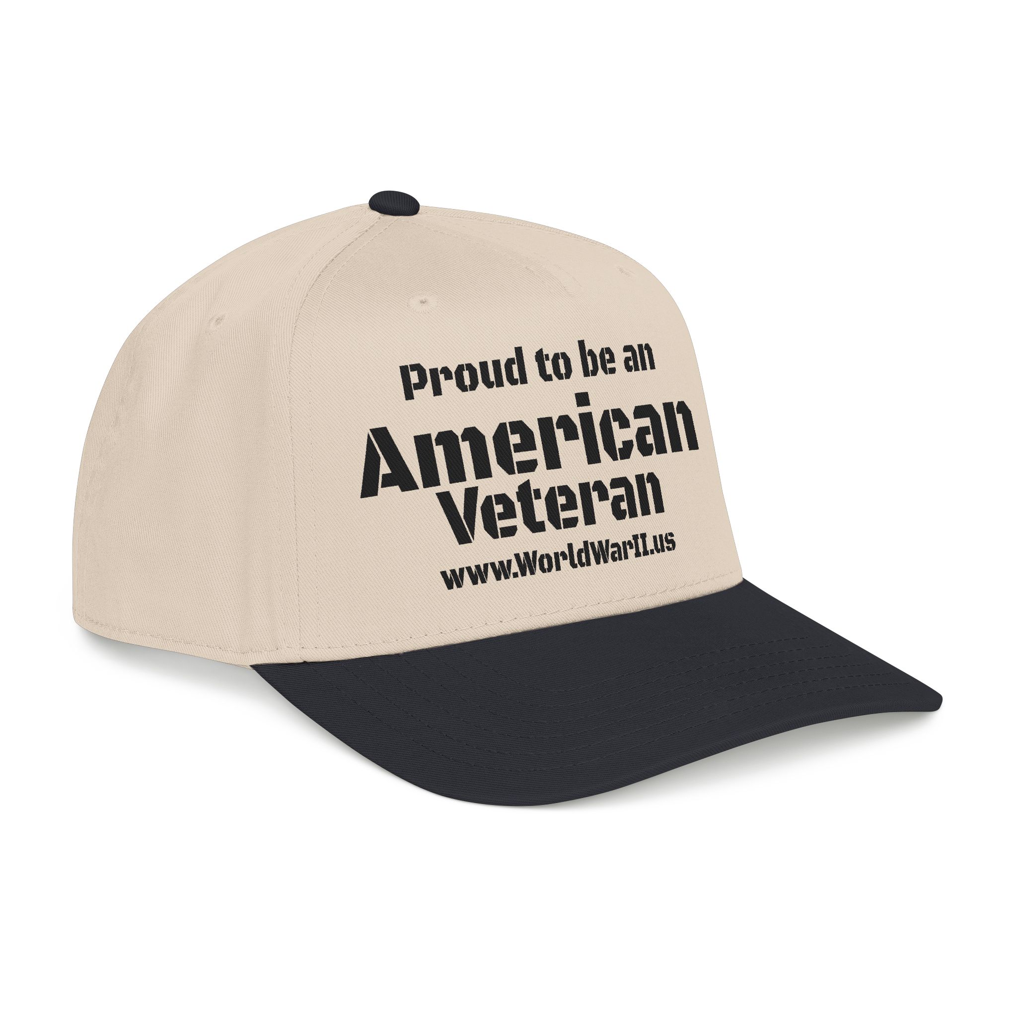 Proud to Be an American Veteran Baseball Cap - Image 18